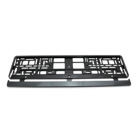 ⁨Ramka tablicy rejestracyjnej carbon elastyczna amio-01165⁩ w sklepie Wasserman.eu