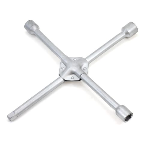 ⁨Klucz samochodowy do kół krzyżakowy 17 mm 19 mm 21 mm 1/2" amio-01278⁩ w sklepie Wasserman.eu