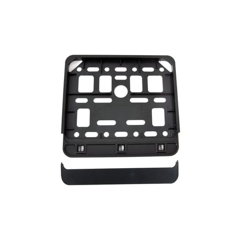 ⁨Ramka tablicy rejestracyjnej czarna skuter motorower amio-01169⁩ w sklepie Wasserman.eu