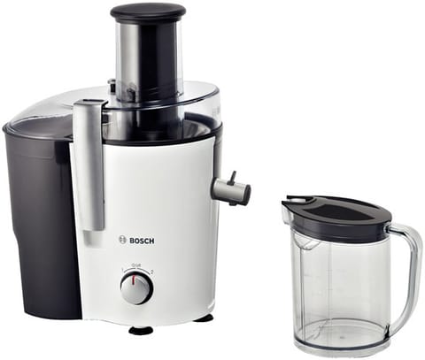 ⁨Bosch MES25A0 juice maker Centrifugal juicer 700 W Black, White⁩ at Wasserman.eu