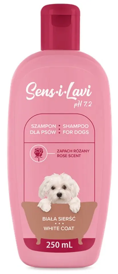 ⁨DermaPharm Sens-i-Lavi shampoo white coat 250ml⁩ at Wasserman.eu