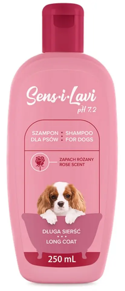 ⁨DermaPharm Sens-i-Lavi szampon długa sierść 250ml⁩ w sklepie Wasserman.eu