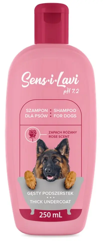 ⁨DermaPharm Sens-i-Lavi shampoo thick undercoat 250ml⁩ at Wasserman.eu