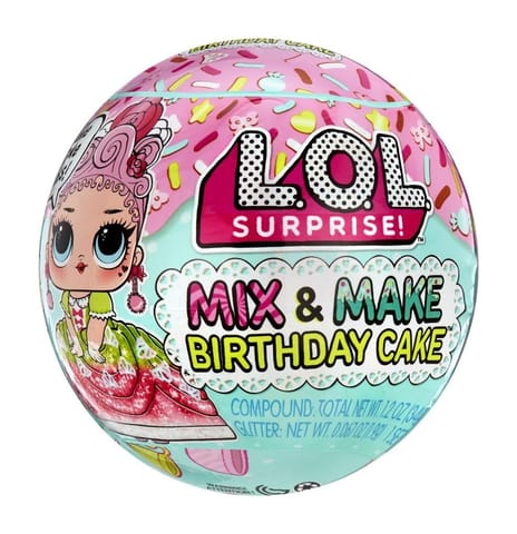⁨Doll L.O.L. Surprise Mix & Make Birthday Cake Tots Mix⁩ at Wasserman.eu