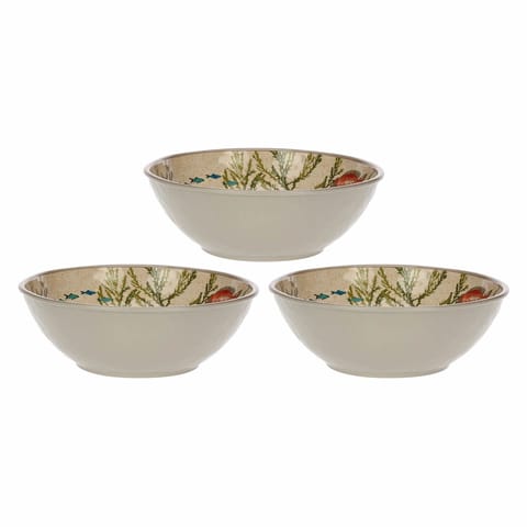 Sea Life melamine round salad bowl - 28 cm at Wasserman.eu