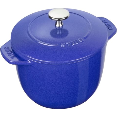 Round pot 3 ltr, blue at Wasserman.eu