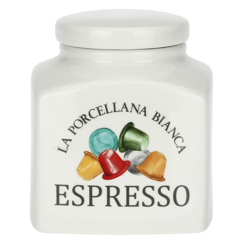 ⁨Pojemnik na kapsułki do espresso Conserva - Biały, 1.8 ltr⁩ w sklepie Wasserman.eu