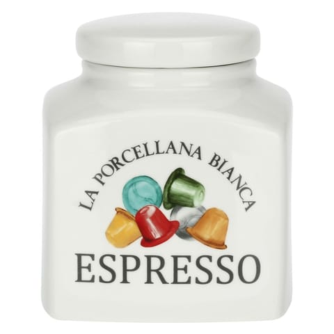 ⁨Conserva Espresso Capsule Container - White, 1.8 ltr⁩ at Wasserman.eu