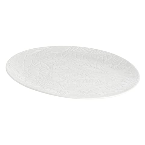 ⁨Taca okrągła do serwowania Bosco - Biały, 34 cm⁩ w sklepie Wasserman.eu