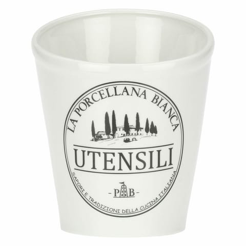 ⁨Pojemnik na przybory kuchenne Conserva - Biały, 18 cm⁩ w sklepie Wasserman.eu
