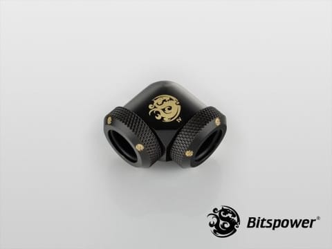 ⁨Bitspower Multi-Link Adapter 90 stopni 12 mm OD do 12 mm OD Hardtube - sadza⁩ w sklepie Wasserman.eu