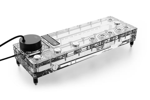 ⁨Alphacool Core Distro Plate 360 mm Right with VPP, ARGB - Acrylic⁩ at Wasserman.eu