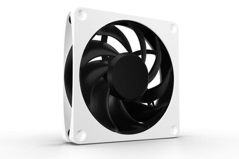 ⁨Alphacool Apex Stealth Metall Obudowa komputera Wentylator 12 cm Biały 1 szt.⁩ w sklepie Wasserman.eu