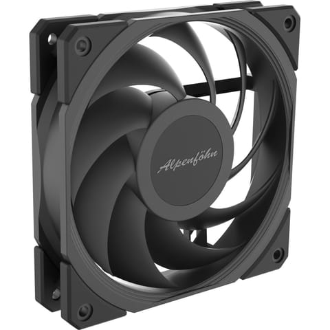 ⁨Alpenföhn 120 Jetstream PWM Fan - black⁩ at Wasserman.eu