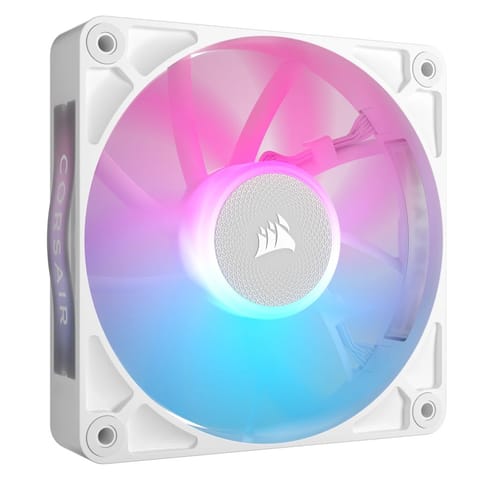 ⁨Corsair iCUE LINK RX120 RGB Obudowa komputera Wentylator 12 cm Biały 1 szt.⁩ w sklepie Wasserman.eu