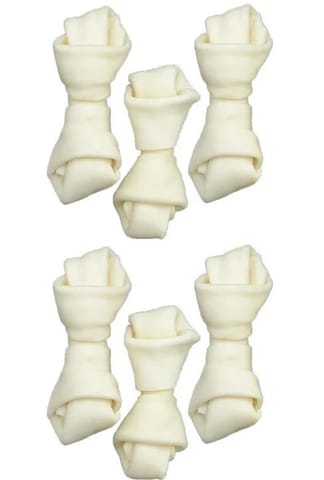 ⁨ZOLUX Knotted white bone - chew for dog - 54g⁩ at Wasserman.eu