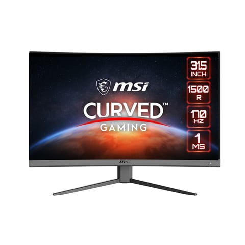 ⁨MSI G32CQ4DE E2 monitor komputerowy 80 cm (31.5") 2560 x 1440 px Wide Quad HD LCD Czarny⁩ w sklepie Wasserman.eu