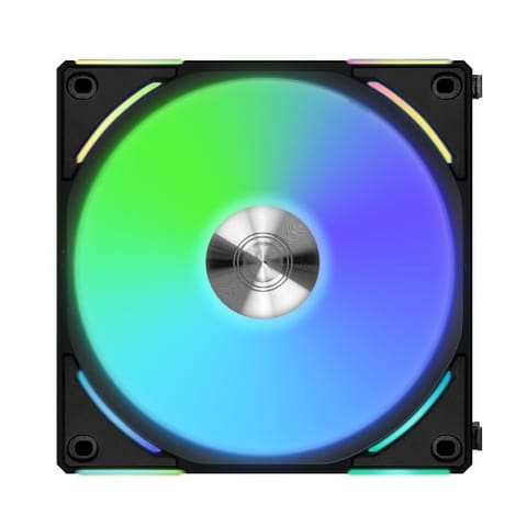 ⁨Lian Li UNI FAN AL V2 Computer case, Processor 12 cm Black 1 pc(s)⁩ at Wasserman.eu