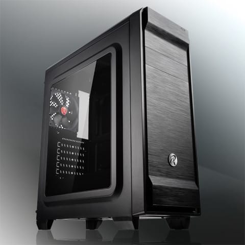 ⁨Raijintek Arcadia II Mid Tower - czarne okno⁩ w sklepie Wasserman.eu