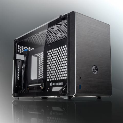 ⁨RAIJINTEK Ophion Mini Tower Black⁩ at Wasserman.eu
