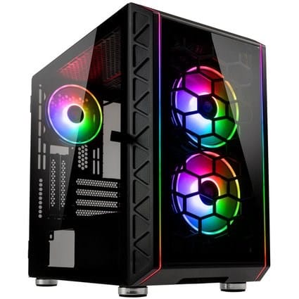 ⁨Obudowa Kolink Citadel Glass SE ARGB Micro-ATX - czarna⁩ w sklepie Wasserman.eu