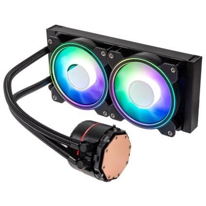 ⁨Kolink Umbra Void AIO Processor Liquid cooling kit 12 cm Black 1 pc(s)⁩ at Wasserman.eu