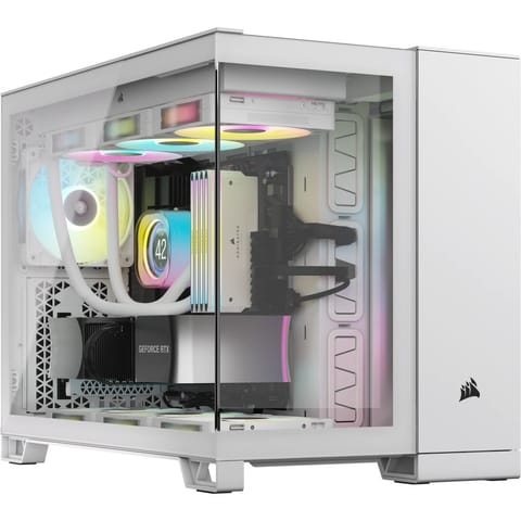 ⁨Corsair 2500X Midi Tower White⁩ at Wasserman.eu
