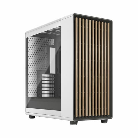 ⁨Midi Fractal Design North XL Kredowy Biały TG Przezroczysty⁩ w sklepie Wasserman.eu