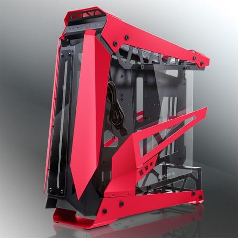 ⁨RAIJINTEK NYX PRO Full Tower Black, Red⁩ at Wasserman.eu