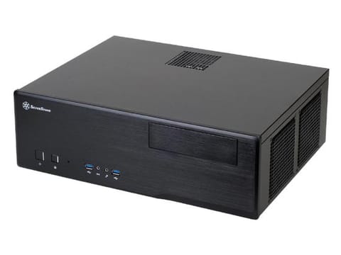 ⁨Silverstone Grandia GD05 HTPC Black⁩ at Wasserman.eu