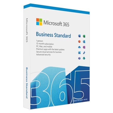 ⁨Microsoft 365 Business Standard - boks⁩ at Wasserman.eu