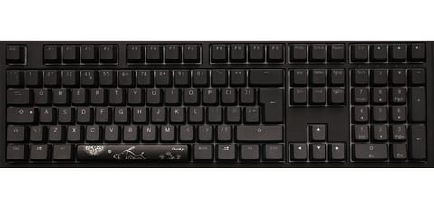 ⁨Ducky Shine 7 keyboard Mouse included Gaming USB German Black⁩ at Wasserman.eu