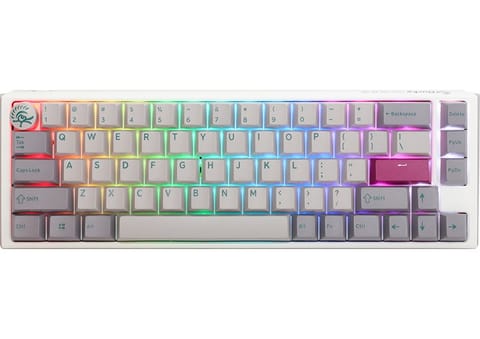 ⁨Ducky One 3 SF klawiatura Gaming USB QWERTZ Niemiecki Szary⁩ w sklepie Wasserman.eu