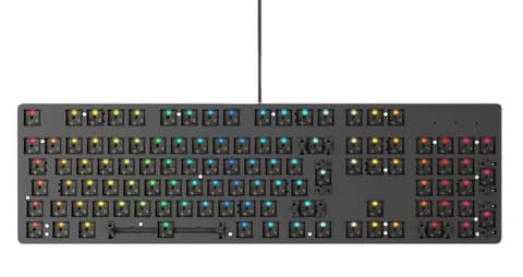 ⁨Glorious PC Gaming Race GMMK-RGB-ISO klawiatura USB Czarny⁩ w sklepie Wasserman.eu