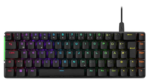 ⁨ASUS ROG Falchion Ace BLK keyboard Gaming USB QWERTZ German Black⁩ at Wasserman.eu