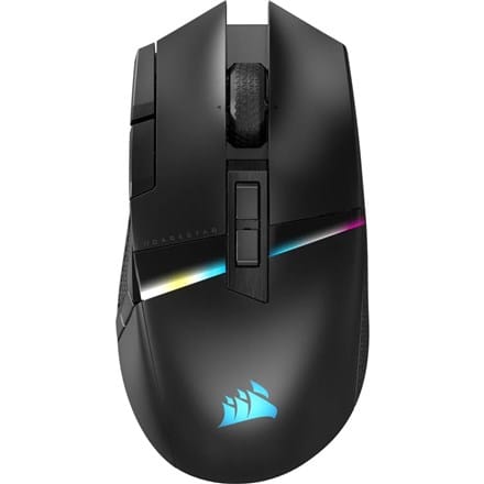 ⁨Corsair | Gaming Mouse | Wireless Gaming Mouse | DARKSTAR RGB MMO | Gaming Mouse | 2.4GHz, Bluetooth, USB 2.0 | Black⁩ at Wasserman.eu