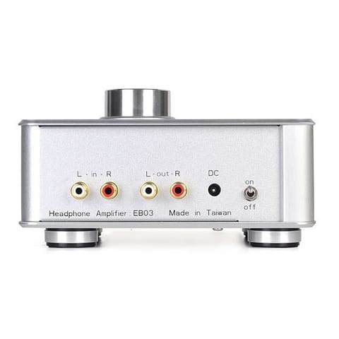 ⁨Silverstone SST-EB03S wzmacniacz do słuchawek Srebrny⁩ w sklepie Wasserman.eu