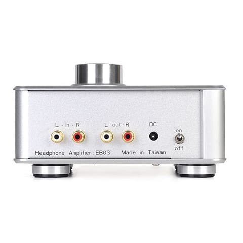 ⁨Silverstone SST-EB03S headphone amplifier Silver⁩ at Wasserman.eu