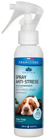 ⁨Francodex Anti-Stress Umweltspray für Hunde und Welpen 100ml [FR170315]⁩ im Wasserman.eu