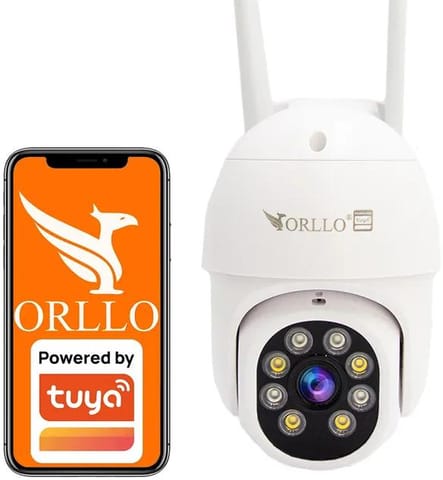 ⁨Kamera IP Orllo TZ5 zewnętrzna obrotowa 5Mpx 4G SIM Tuya⁩ w sklepie Wasserman.eu