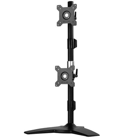 ⁨Silverstone ARM24BS monitor mount / stand 61 cm (24") Pole Black⁩ at Wasserman.eu