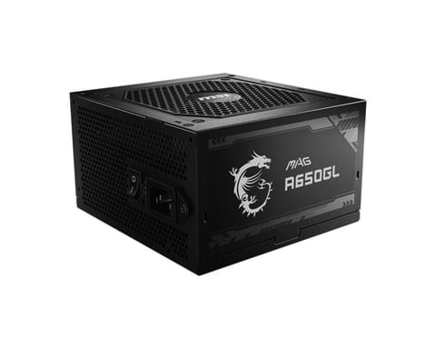 ⁨MSI MAG A650GL 650 W 120 mm 80 PLUS Gold power supply⁩ at Wasserman.eu