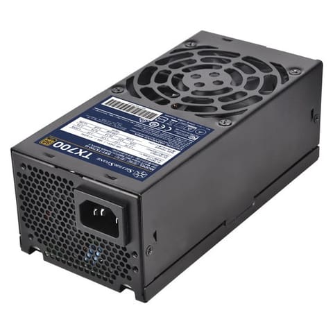 ⁨Silverstone TX700 Gold moduł zasilaczy 700 W 20+4 pin ATX TFX Czarny⁩ w sklepie Wasserman.eu