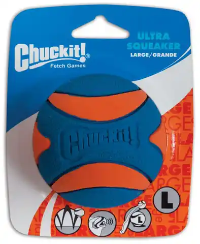 ⁨Chuckit! Ultra Squeaker Ball Large [52069]⁩ at Wasserman.eu