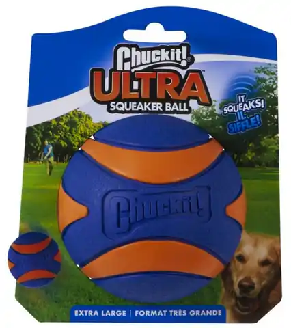 ⁨Chuckit! Ultra Squeaker Ball Dog Ball - Size XL⁩ at Wasserman.eu