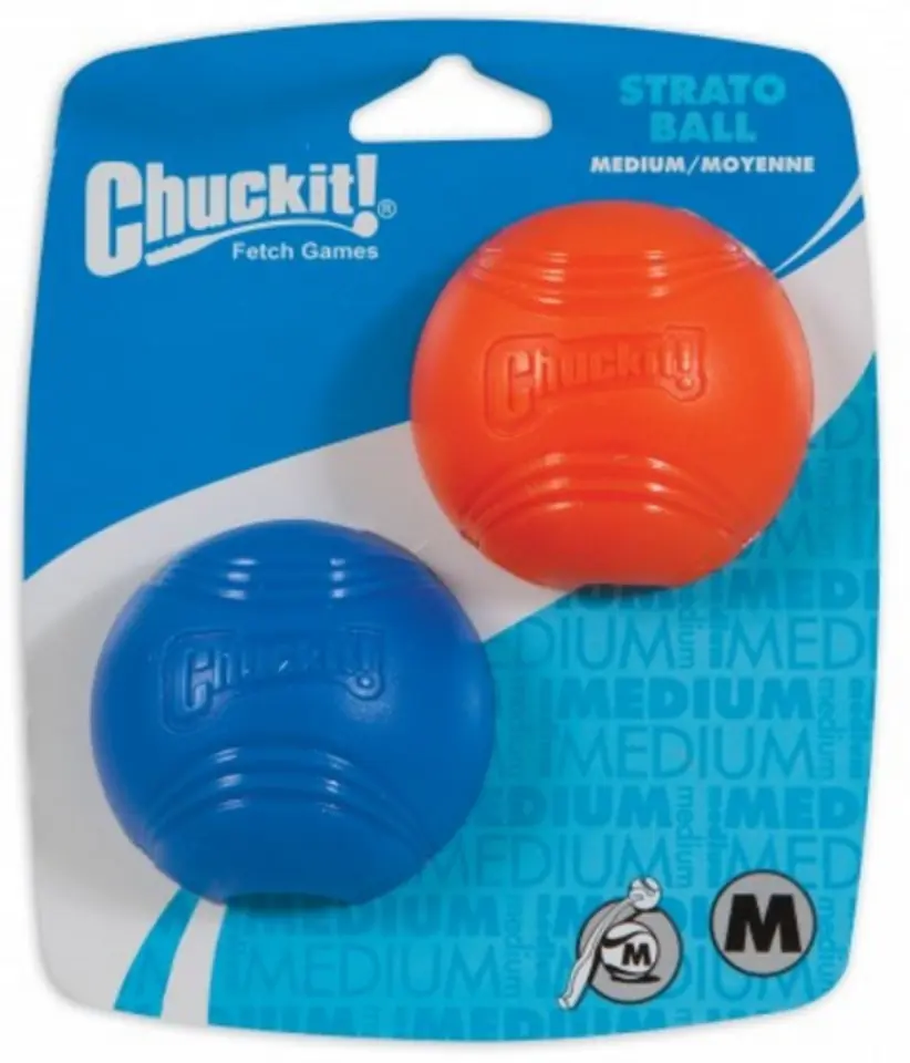 ⁨Chuckit! Strato Ball Medium 2pak [197201]⁩ w sklepie Wasserman.eu