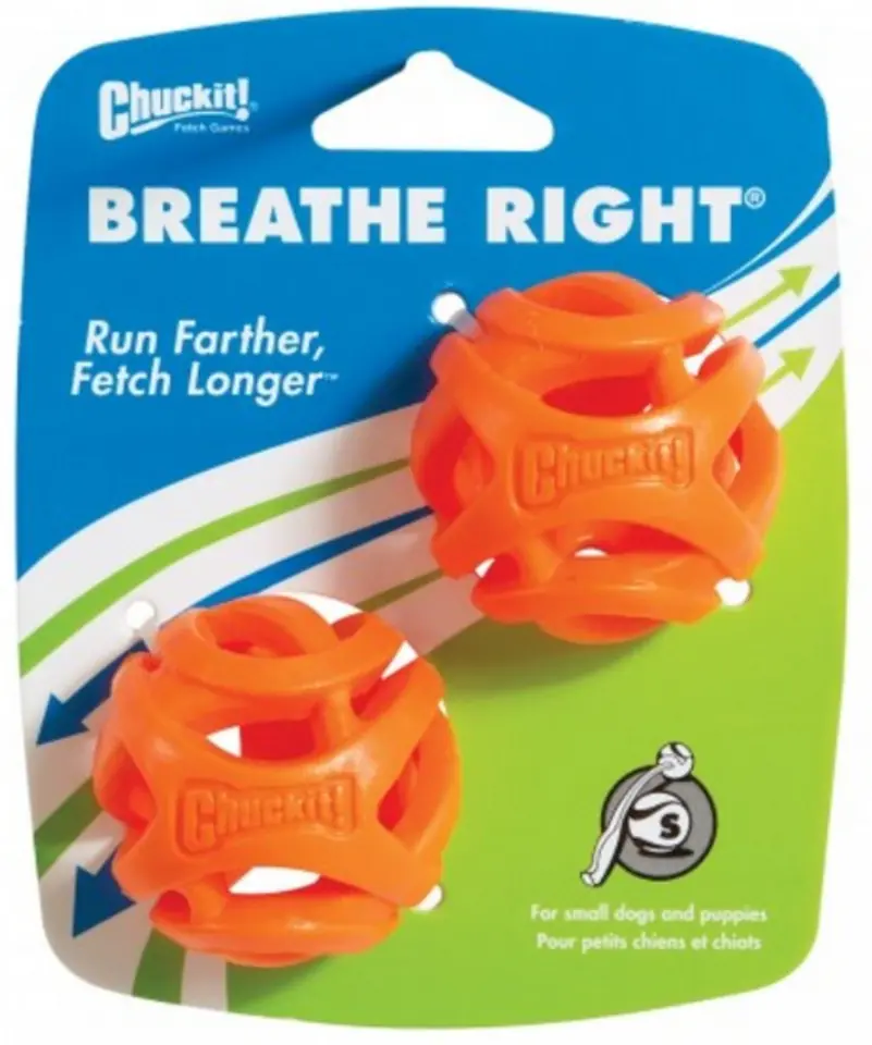 ⁨Chuckit! Openwork Ball Breathe Right - 2 pack - 5 cm⁩ at Wasserman.eu