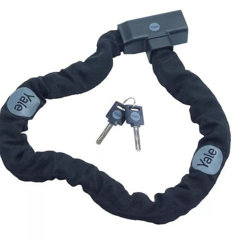 ⁨Łańcuch z zamkiem szyfrowym 8x900mm Yale Essential Security Keyed Chain 900mm⁩ w sklepie Wasserman.eu