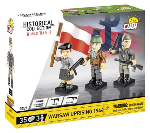 ⁨Historical Collection World War II /2057/ WARSAW UP RISING 1944 3Figures/35Blocks⁩ at Wasserman.eu