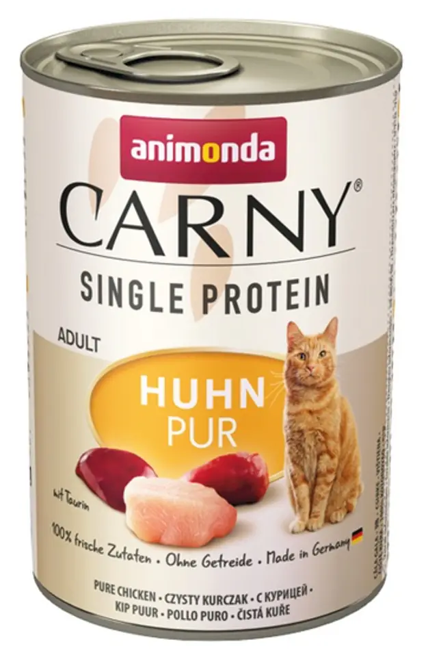 ⁨Animonda Carny Single Protein Adult Chicken Can 400g⁩ at Wasserman.eu